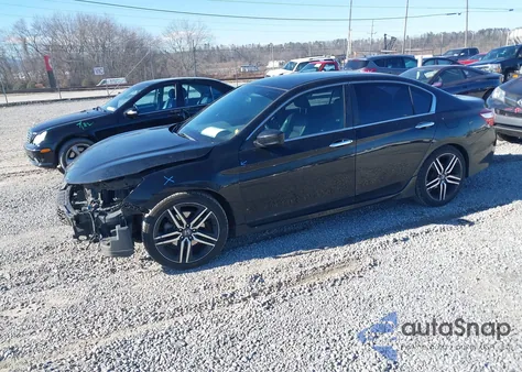 2016 Honda Accord Sport from USA, damaged, VIN 1HGCR2F5XGA146882
